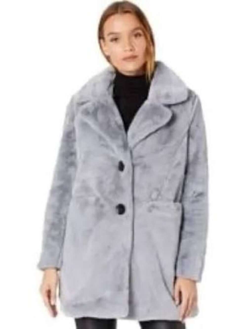 Sam Edelman Faux Fur Teddy Coat, Size S